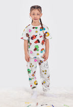 Kinderpyjama zum Ausmalen